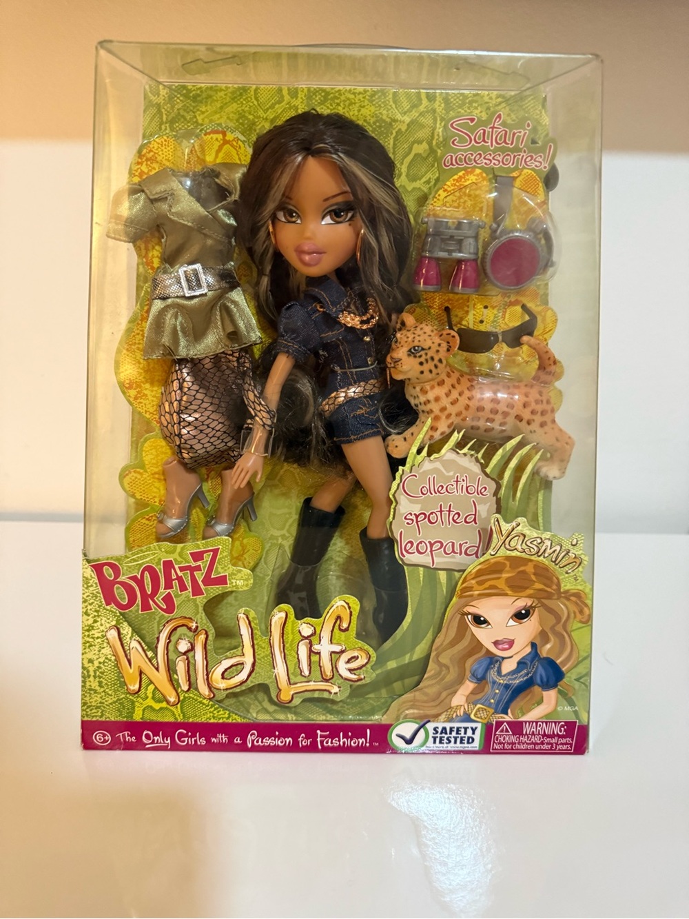 2000s Bratz Wild Life Yasmin Safari Doll